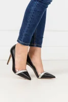 Обувки на висок ток Elisabetta Franchi черен