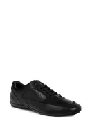 Sneakers HBRacing_Lowp_napa BOSS BLACK черен