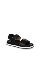 Sandals Love Moschino черен