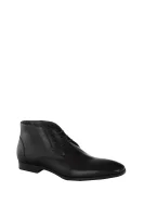 Union_Desb_Itpt Ankle Boots BOSS BLACK черен
