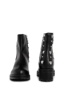 Ankle boots Love Moschino черен