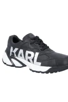 Кожено маратонки VOLT Karl Lagerfeld черен