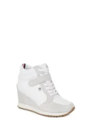 Running Wedge Sneakers Tommy Hilfiger бял
