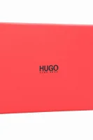 Кожен портфейл U-Bahn HUGO черен