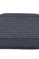 Козметична чантичка Armani Exchange тъмносин