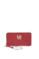 Love Frame Wallet Love Moschino червен
