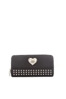Heart&Studs wallet Love Moschino черен