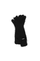 Gloves logo Liu Jo Sport черен