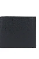 Signature_4 cc coin Wallet BOSS BLACK черен