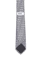 Копринена вратовръзка Moschino черен