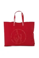 Shopper Bag Armani Jeans червен