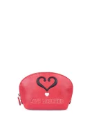 Cosmetic bag Love Moschino червен