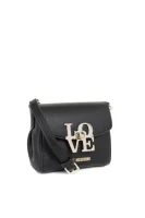 Love-Lock messenger bag Love Moschino черен