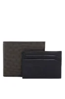 GbH_8 cc S card Wallet + Busines card wallet HUGO кафяв