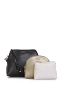 Messenger Bag + Boheme Cosmetic Bags Furla черен