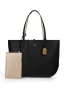 Olivia Reversible Shopper Bag LAUREN RALPH LAUREN черен