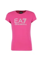 Тениска | Regular Fit EA7 розов