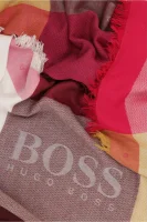 Шал-кърпа Nalogo BOSS ORANGE розов