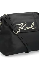 Дамска чанта за рамо Karl Lagerfeld черен