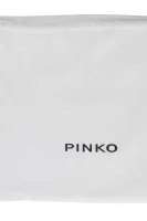 Кожена чанта за рамо LOVE MINI ICON Pinko черен
