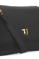 Дамска чанта за рамо Trussardi черен