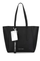 Дамска чанта + несесер CK BASE Calvin Klein черен