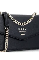 Дамска чанта за рамо WHITNEY DKNY черен