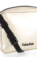 Дамска чанта за рамо Calvin Klein златен