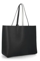 Дамска чанта с две лица + несесер Calvin Klein черен