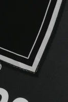 Копринена шал-кърпа Moschino черен