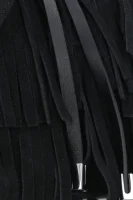 Кожен торба Sienna Drawstring HUGO черен