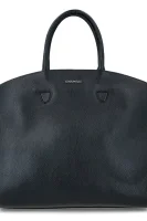 Кожена дамска чанта Etoile Coccinelle черен