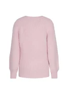 Пуловер | Regular Fit Karl Lagerfeld Kids розов