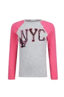 Блуза NYC | Loose fit Tommy Hilfiger сив