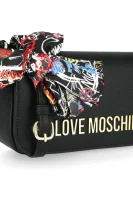 Дамска чанта за рамо + apaszka Love Moschino черен
