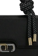 Кожена чанта за рамо The J Link Marc Jacobs черен