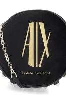 Дамска чанта за рамо Armani Exchange черен