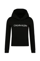 Суитчър/блуза | Cropped Fit CALVIN KLEIN JEANS черен