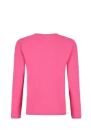 Блуза essential foil print | Regular Fit Tommy Hilfiger розов