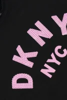 Тениска | Regular Fit DKNY Kids черен