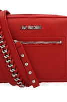 Дамска чанта за рамо Love Moschino червен