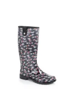 I Love Printing 3 Rain boots Love Moschino черен
