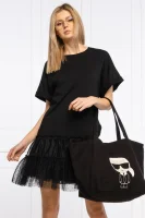 Дамска чанта K/Ikonik Karl Lagerfeld черен