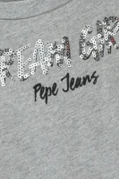 Рокля dina Pepe Jeans London сив