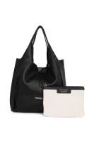 Rafia Shopper Bag TWINSET черен