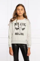Суитчър/блуза LILY | Regular Fit Pepe Jeans London сив