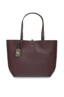 Double sided Shopper bag + organizer Olivia LAUREN RALPH LAUREN бордо