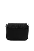 Дамска чанта за рамо Nappa Glitter Versace Jeans черен