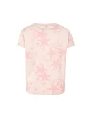 Тениска | Loose fit Desigual розов