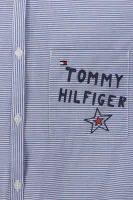 Slogan Text shirt Tommy Hilfiger небесносин